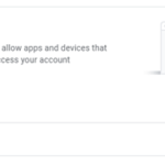 Turn off acces (recommended)