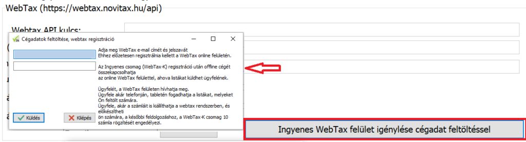 WebTax-Ügyfélkapu regisztráció