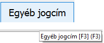 Egyéb jogcím F3