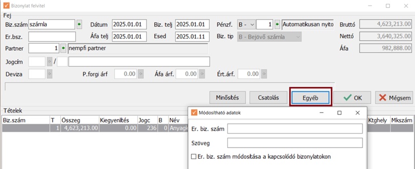 Számlák adatainak átírása fejben